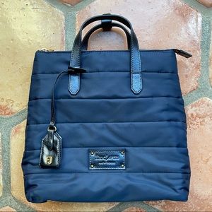 NWOT Eric Javits Rules backpack purse Navy